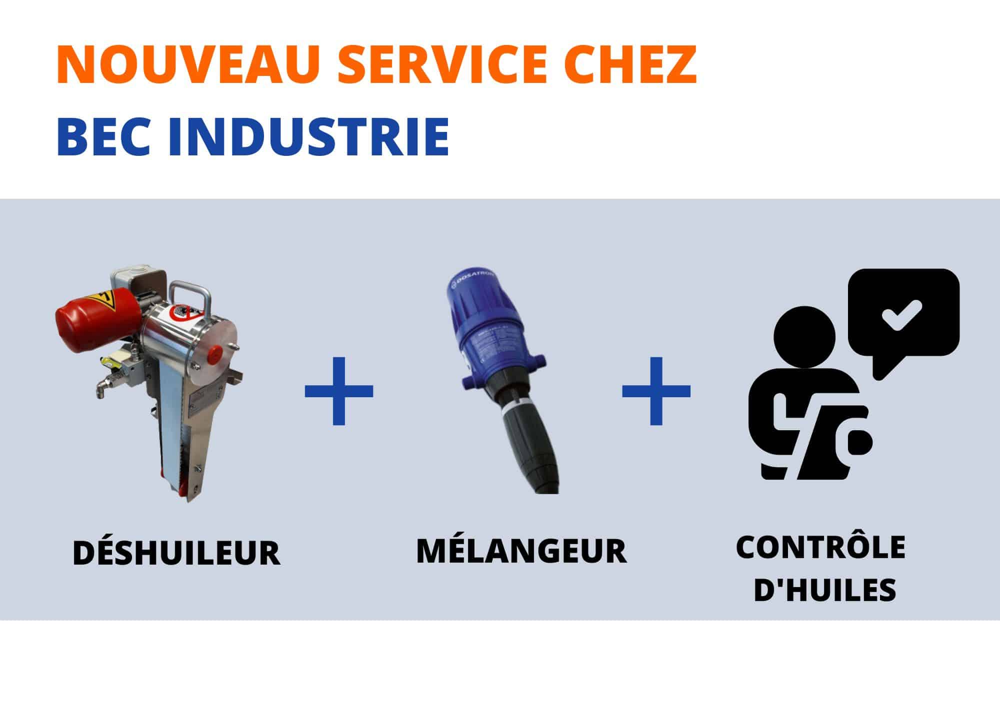 NOUVEAU SERVICE CHEZ BEC